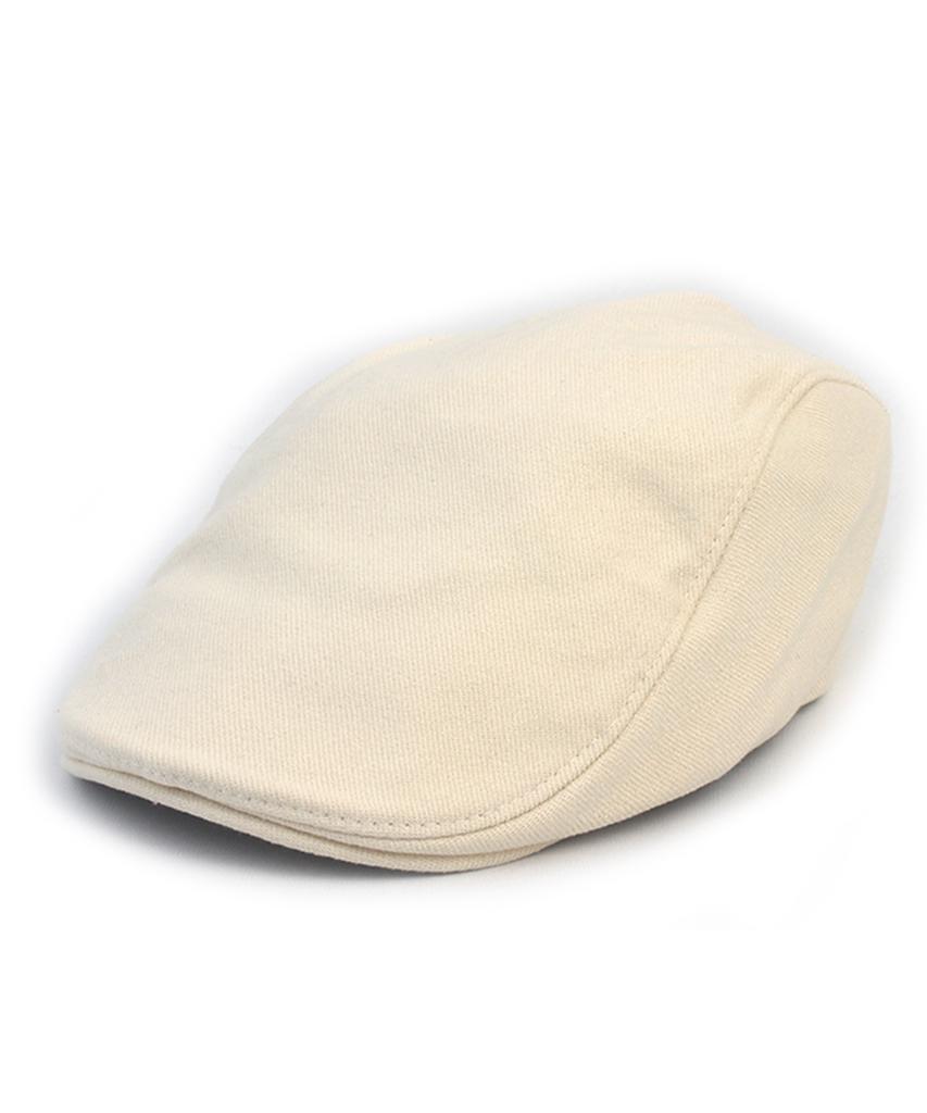 Simple Hard Cotton Ivory Hunting Cap