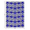 Kowhaiwhai Pattern, Mangopare, Version 5, Blue, Large Throw Blanket warm winter Blankets For Baby Cute Blankets
