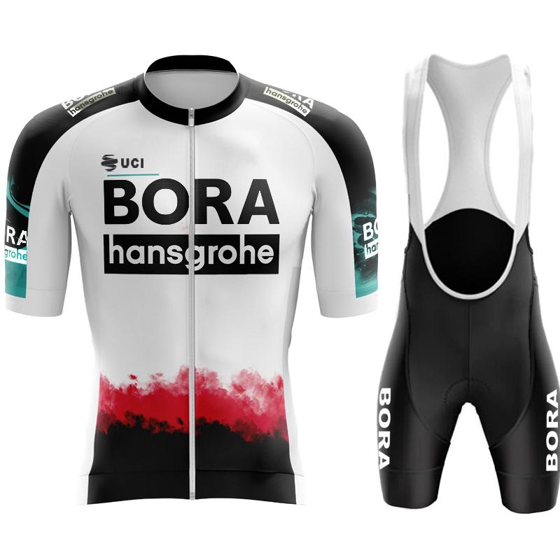 2026 Sommer Atmungsaktives Radsportanzug Set Sportbekleidung Trikot Mann Pro Team Ausrüstung Trägerhose Sommerkleidung Tricuta Herren Outfit Bluse Gel-Shorts Set Mtb