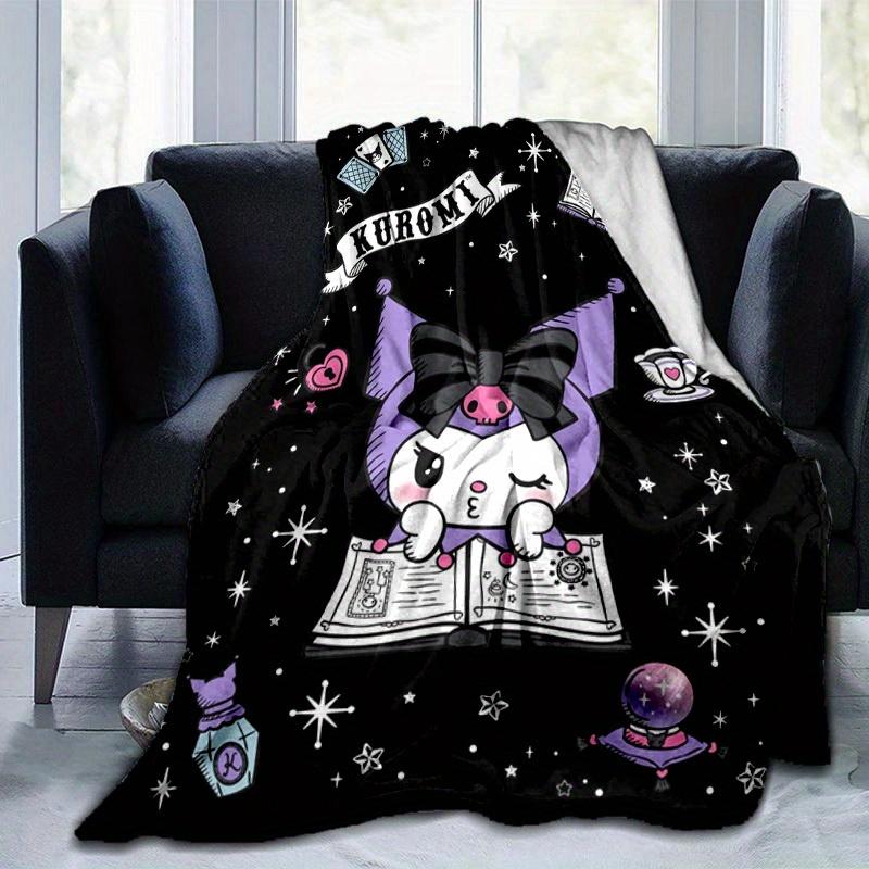 

1pc. Cute Kuromi Cat Blanket - Perfect for Home, Office, Outdoor Use & G 100x150cm