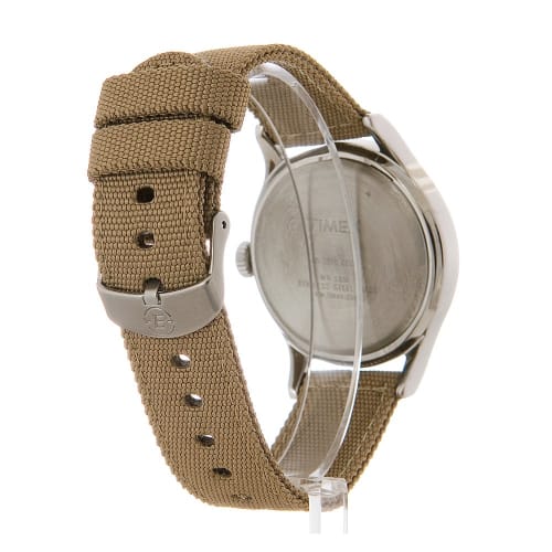 Timex Expedition Scout Metal Watch with Black Dial and Sand Strap, Men's, T49962 [Official Import]