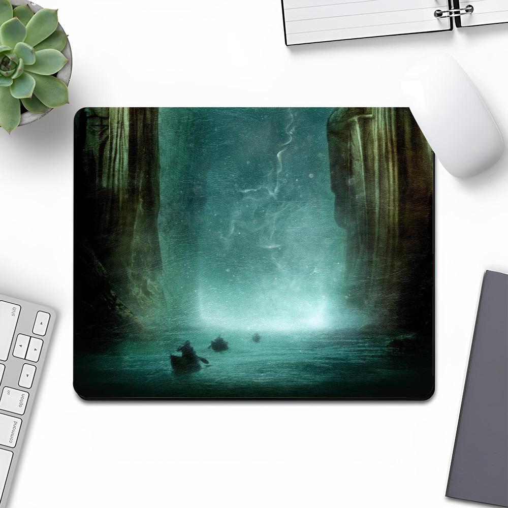The L-LordS of the R-Rings Mouse Pad Art Gaming Gamer Small Rubber Locking Edge Large Computer Fashion MousePad Laptop Desk Pad