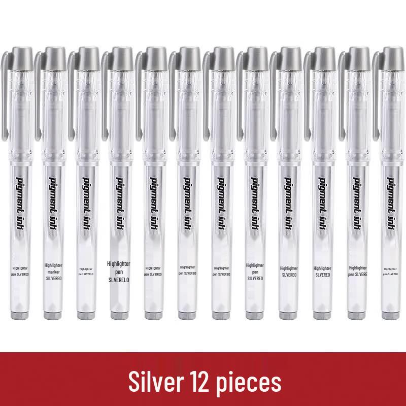 BAOKE PC5088 Silver Gel Pen