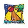 B-BrittoES Pillow Cover  Cute Funny Pillow Case For Sofa Home Decoration Square Cushion Cover Birthday Present