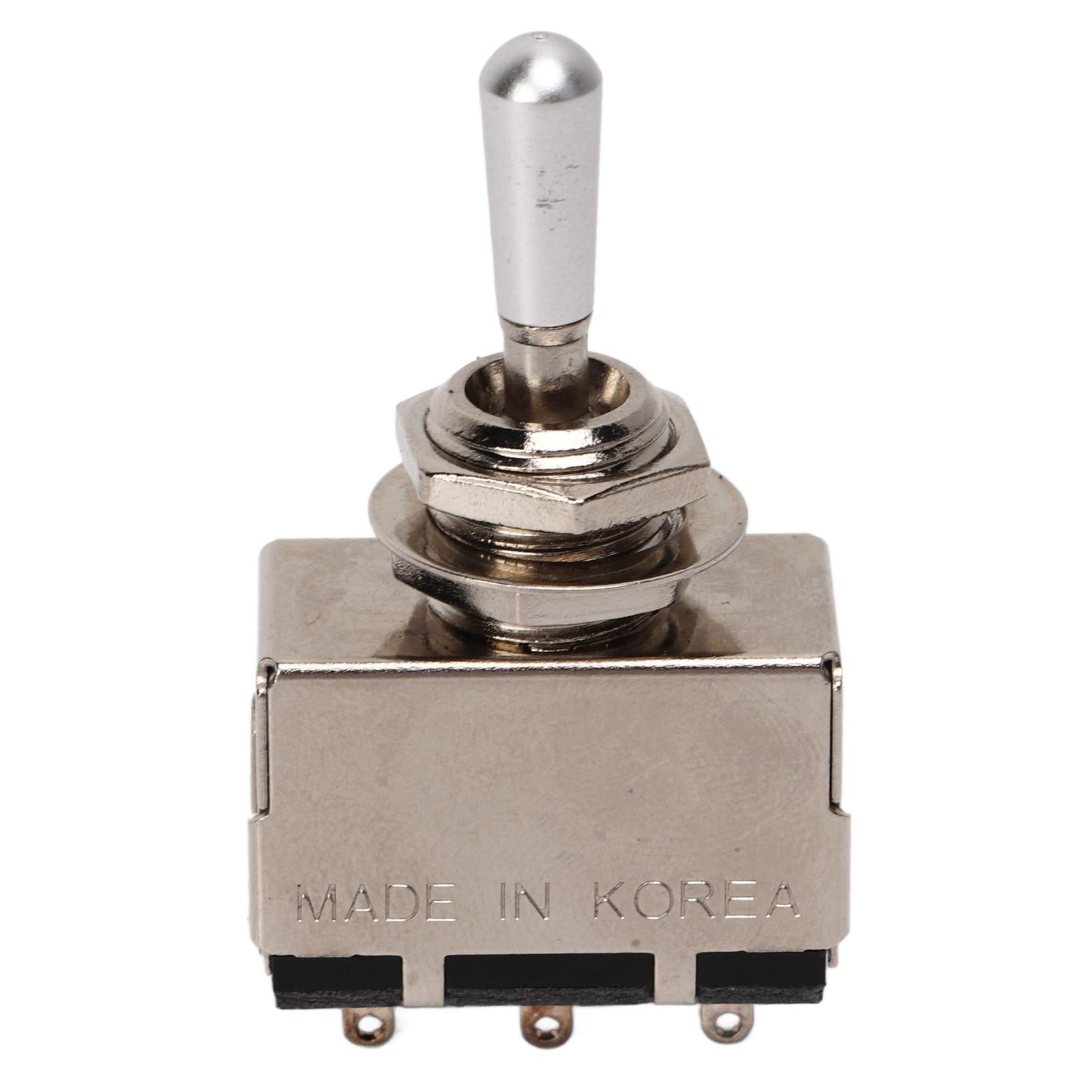 

Тумблер для гитары 3-позиционный герметичный потенциометр металлический селектор звукоснимателей аксессуар для инструмента