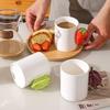 Creative Fruit Lemon Strawberry Cup Ceramic Breakfast Milk Mug Exquisite Afternoon Camellia Flower Tea Cup Office Coffee Mug New