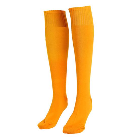 Unisex-Fußball, einfarbig, lange Socken, Sport, kniehoch, groß, Hockey, Fußball, Rugby, Stocks, Laufsocken