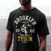 Unisex Shirt Cotton Oversize Large Size Rare Brooklyn Heavyweight Iron Mike Tyson New Rare Black T-Shirt