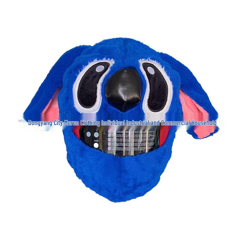 Motorcycle Helmet Decoration: Cartoon Rabbit, Toothless, Pumpkin Head Covers
