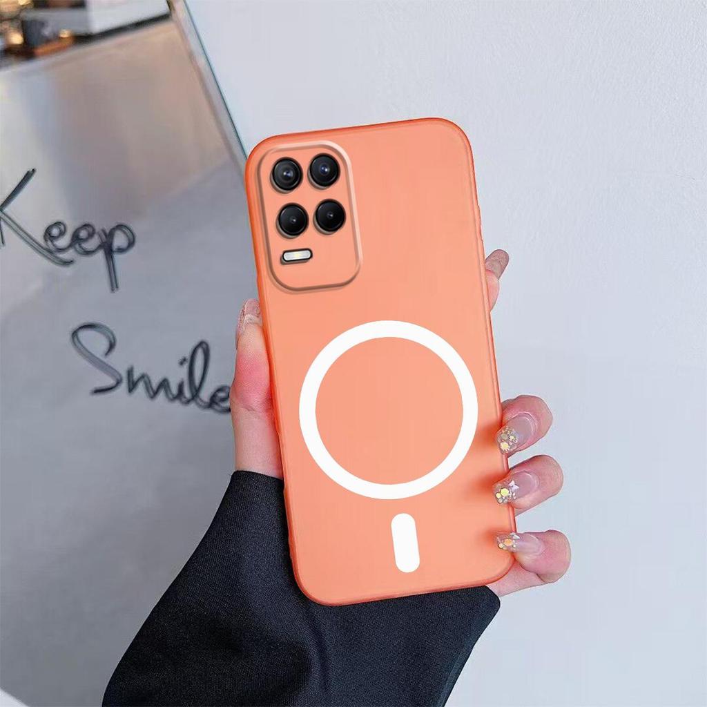 Case for Realme 8 4G,8 Pro Premium Magnetic Matte Phone Casing Protection Cover