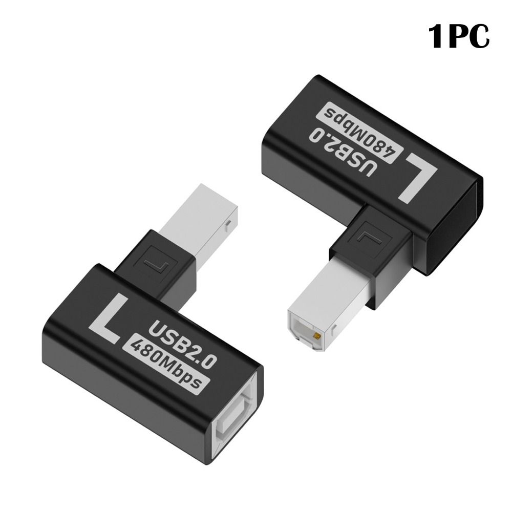 

Female to Male MIDI Converter Aluminum Alloy Printer Connector New USB-B Adapter Scanner LEFT
