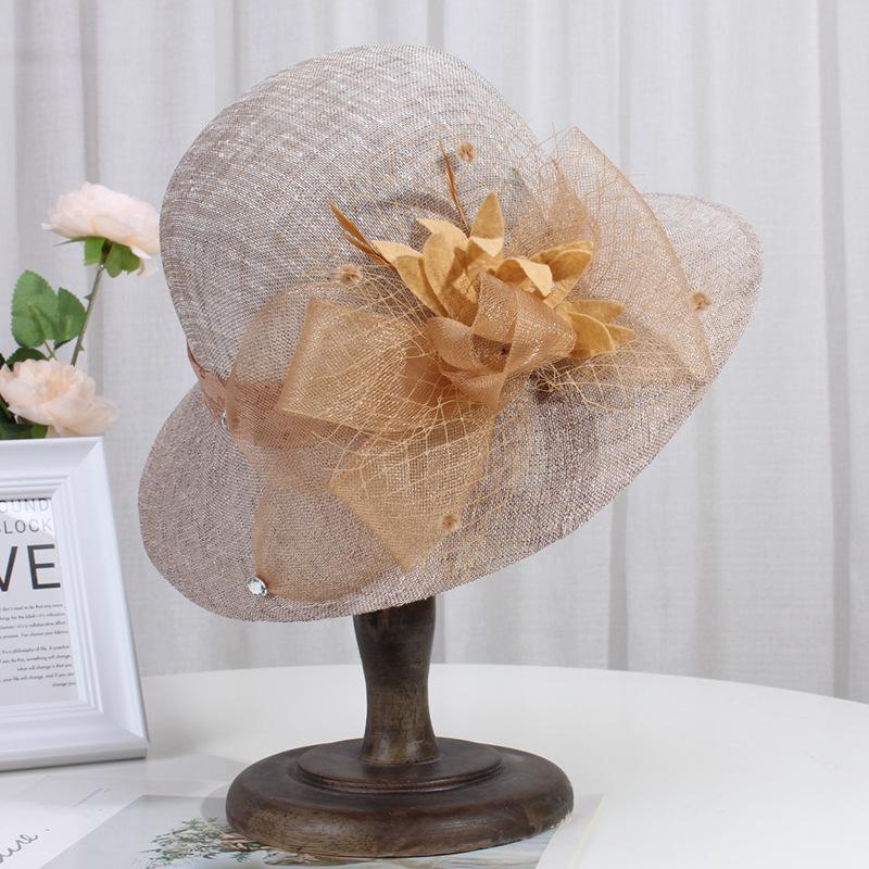 European and American sun hat, female summer French flower bucket hat, thin breathable sun hat, sunscreen fashion, foreign style cool hat