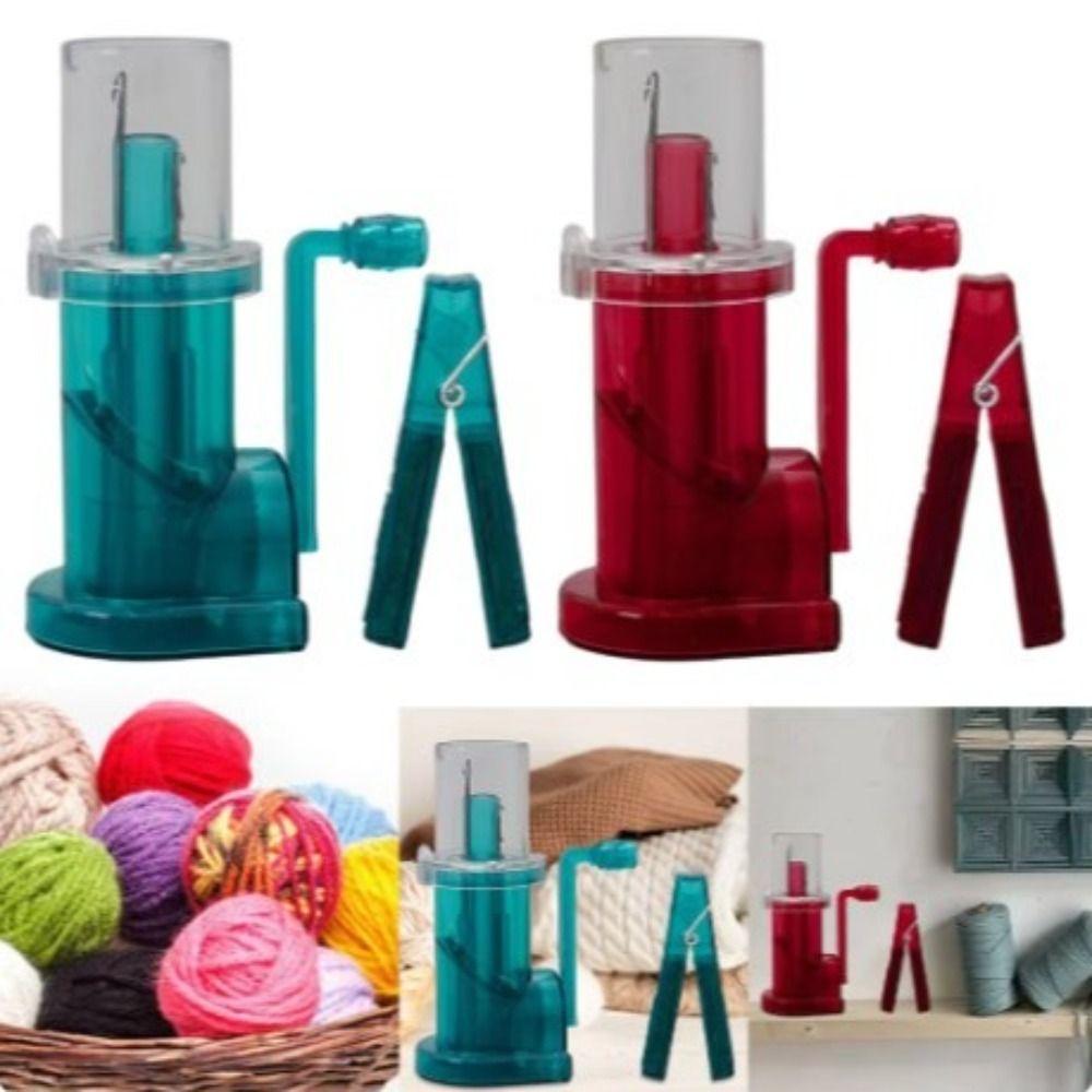 

Портативная самодельная шпулька для плетения, ручная вязка, мини-шпулька, ручная вязальная машина, бытовая красный
