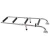 Boat Foldable 4 Steps Ladder Removable Adjustable Anti Slip 316 Stainless Steel Stern Mount for Pontoon Yachts