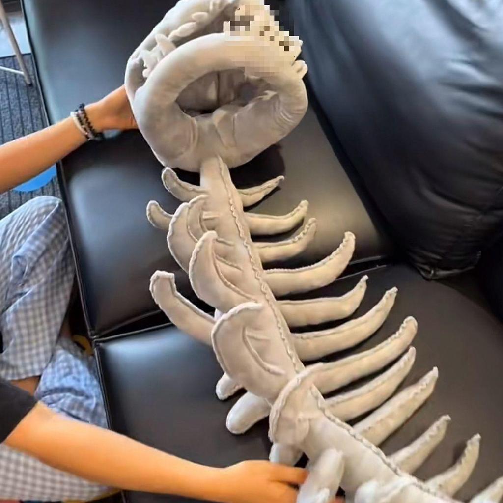 Dinosaur Skull Mask Plush Headgear - Fun Hat for Adults & Kids