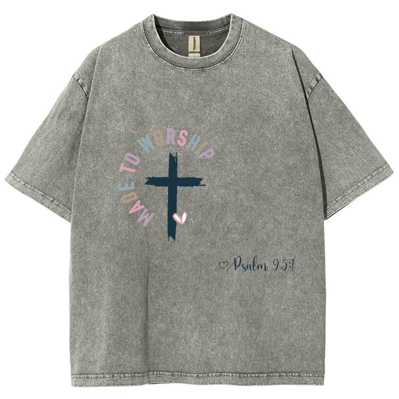 Cross Letter Hand Painted Print Women's T-Shirt Oversized Washed Short Sleeve Fashion Design Hot Selling Top Tees