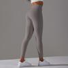 Seamless High-Waist Nude Breathable Yoga Capri Pants