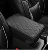 Universal Memory Foam Leather Car Armrest Pad - Heightening Central Cover Pillow