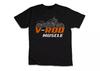 Camiseta Unisex Casual Harleys Vrscf Vrod Muscle 20092017 Camiseta Motocicleta Davidsons Gráfica Verano Mangas Cortas