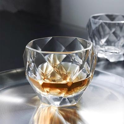 Stile Boemo Vecchio Stile Bicchiere da Whisky Brandy Snifter Design Havana Coppe di Cristallo Taglio a Diamante Tumbler per Whisky Bicchieri da Vino Xo