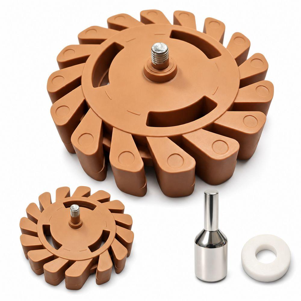 Rubber Eraser Wheel Decal Eraser Wheel 20mm Glue Remover Disc New Sticker Remover Wheel Car Repair