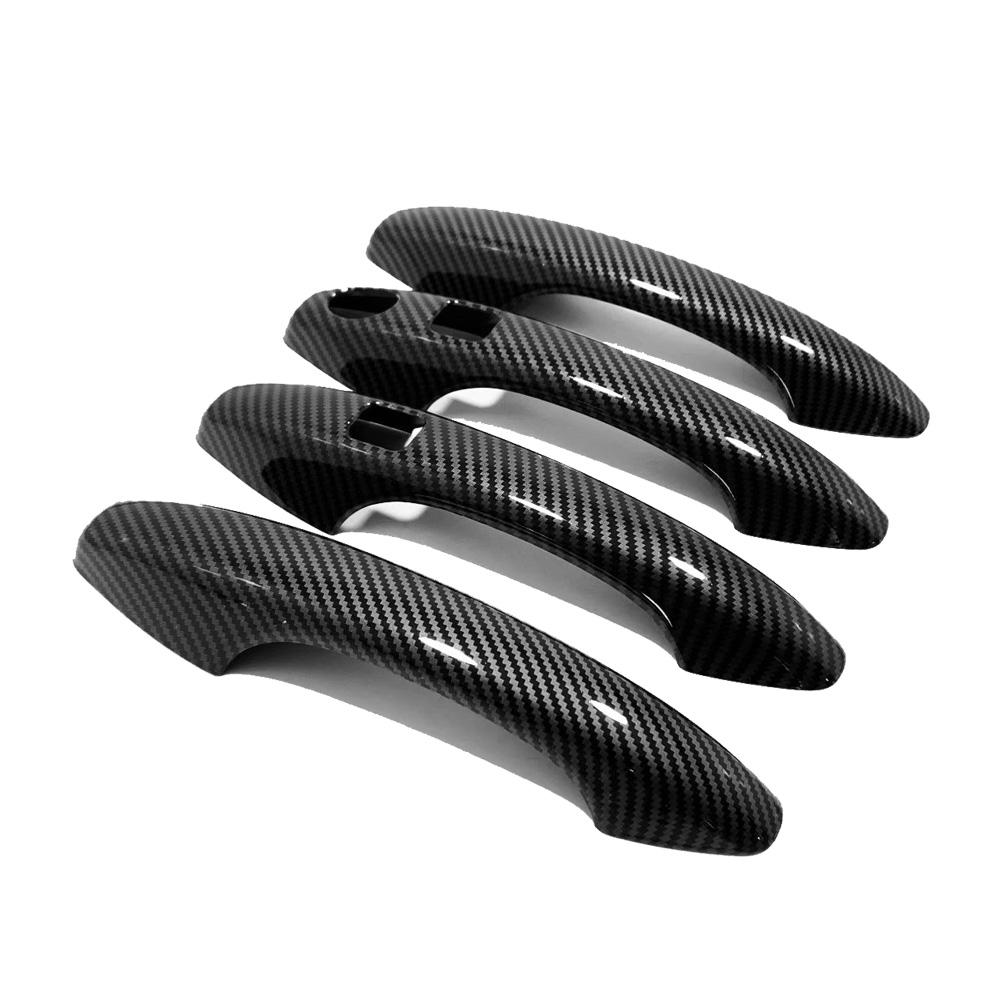 For Carbon Fiber Styling Haval H6 Car Accessories Door Handle Cover Exterior Decoration Protector Cover Trim