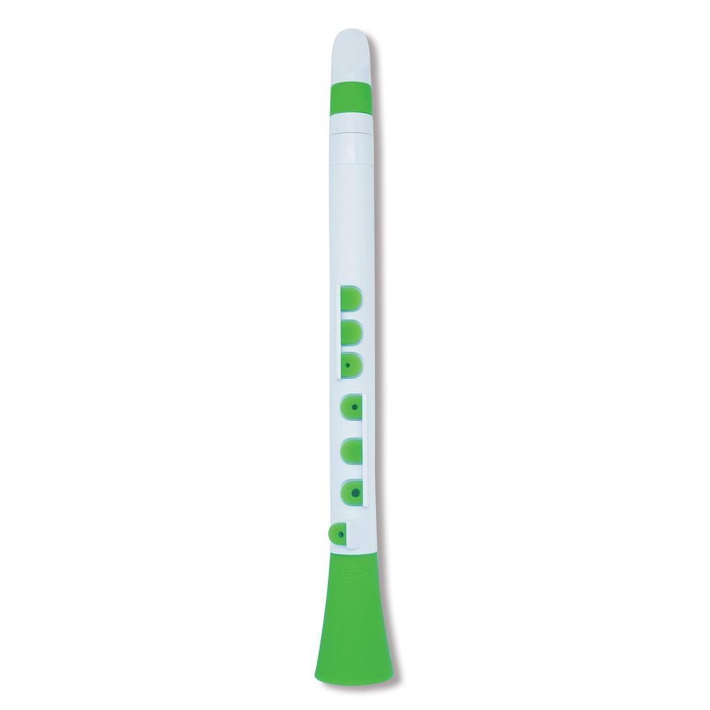 NUVO DooD 2.0 WhiteGreen N430DWGN, a Fully Waterproof Plastic Wind Instrument (includes Dedicated Case)