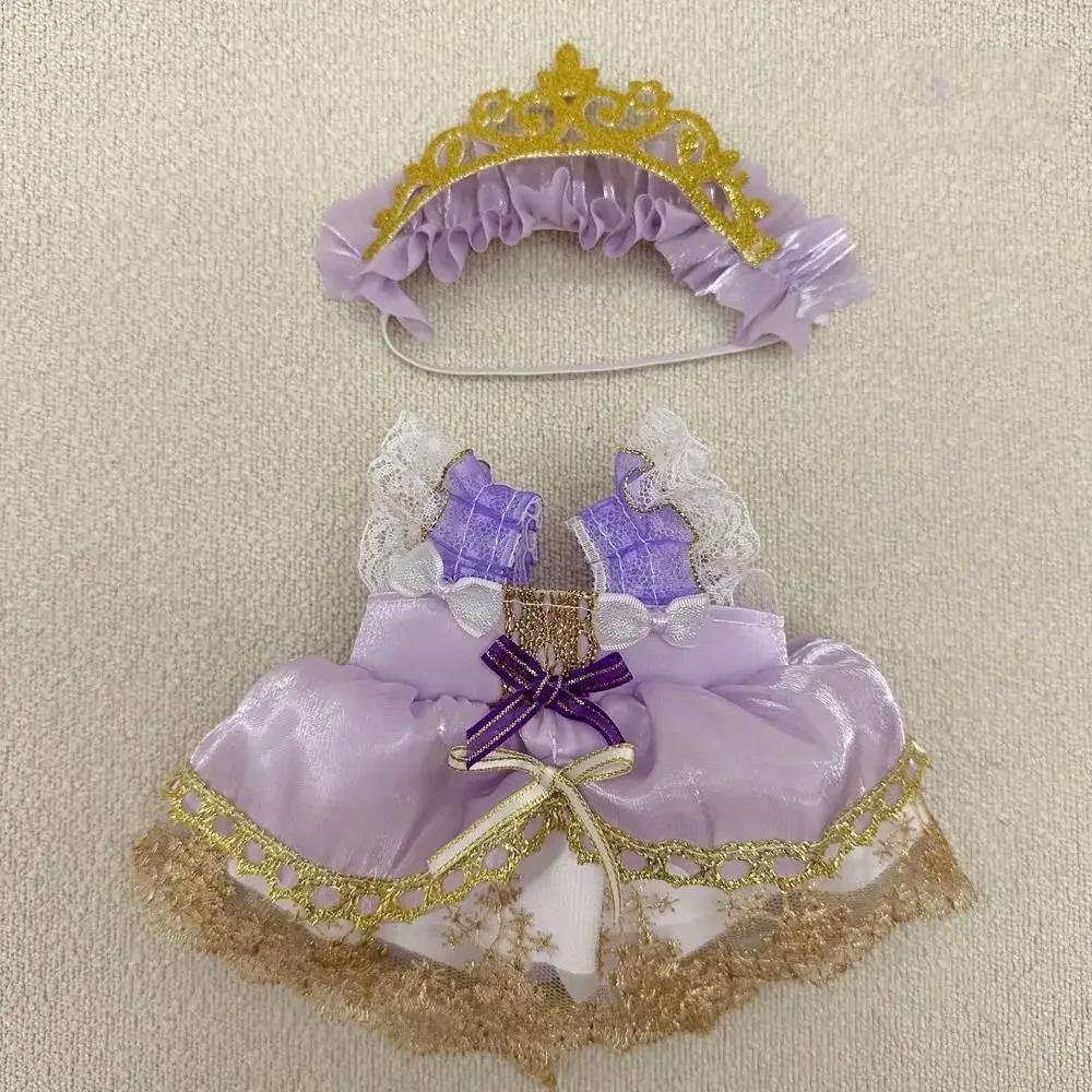 Dress Up 20cm Cotton Doll's Clothes Lolita Doll Clothes Doll Lolita Dress Fashion Lovely Star Doll Clothes Toy Accessories