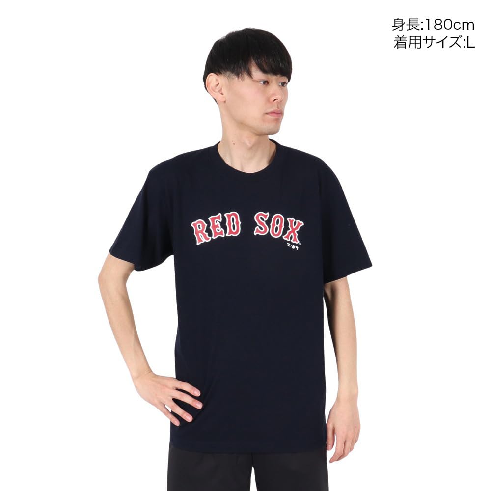 Fanatics MLB Jersey Logo Tee Navy Short Sleeve Shirt