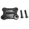 Moto Bracket Handlebar Rise Pull Back Plate CNC Aluminum Black For  Electra Glide Standard FLHT 2010-2023 CVO Motorcycle