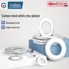 GUWANJI Heavy-Duty Galvanized Carbon Steel Flat Washers