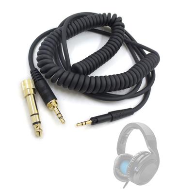 Durable and Flexible Headphone Wire with 6.35mm Jack Plug for Sennheiser HD6DJ MIX HD8 HD7 HD598 HD2.30 HD598SE HD549