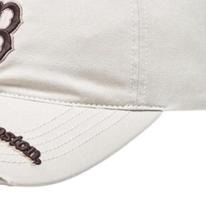 MLB Cotton Baseball Caps Unisex Light Sand Brown Fashion 3ACPB02