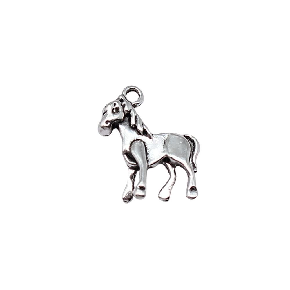 Charms Pegasus Horse Pendants Minimalist Jewelry Components QC095