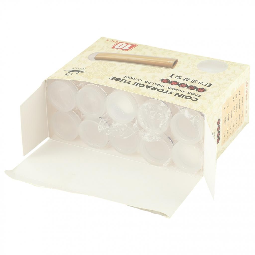 Hold 40 Coins Coin Collection Box 10 Pieces Coin Collectors