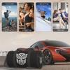 White Transformer Autobots Film Print Travel Duffel Bag Shoes Compartment for Men Women Foldable Lightweight Yoga Gym Sports Bag