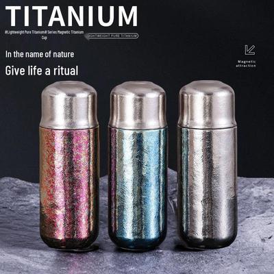 Premium Magnetic Titanium Insulated Mug - Portable High-End Tea Cup