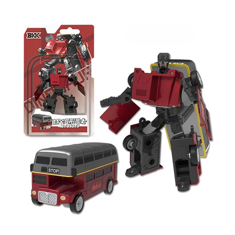 Deformation Bus School Bus Robot Toy Model  Alloy Car Boy Children's Toy