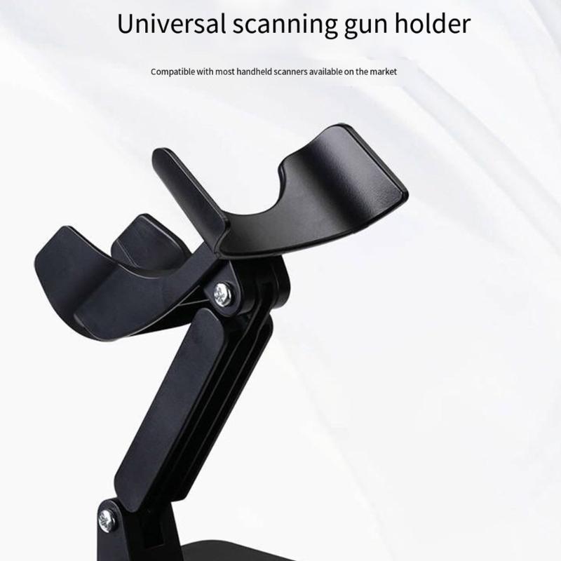 Universals Barcode Scanner Holder 360 Adjustable Angle Stable Base for Supermarkets Retail Stores