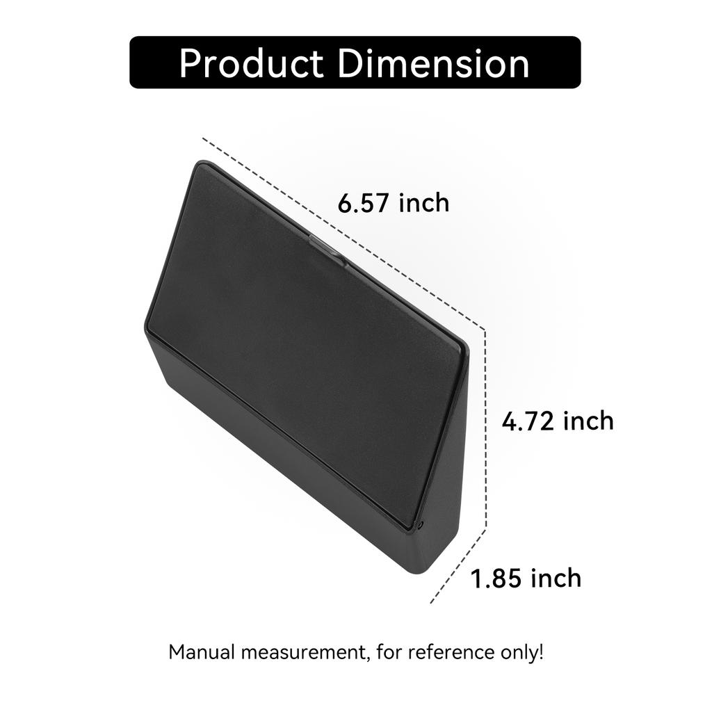 Für Subaru Forester 2025 2026 Armlehnen-Aufbewahrungsbox Mittelkonsole Verstecktes Armlehnenfach Organizer Auto Zubehör Schwarz