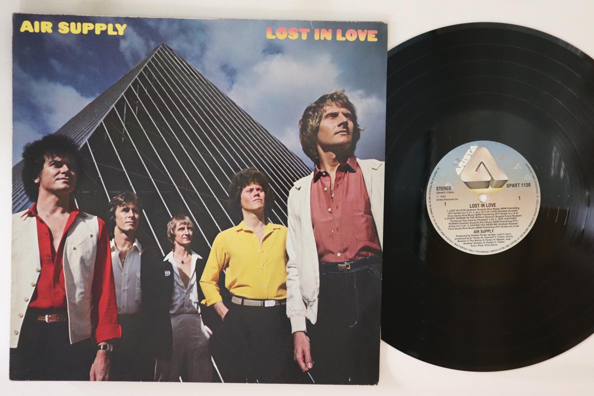 

LP Record AIR SUPPLY Lost In Love SPART1138 ARISTA 1980 Germany Rock Used