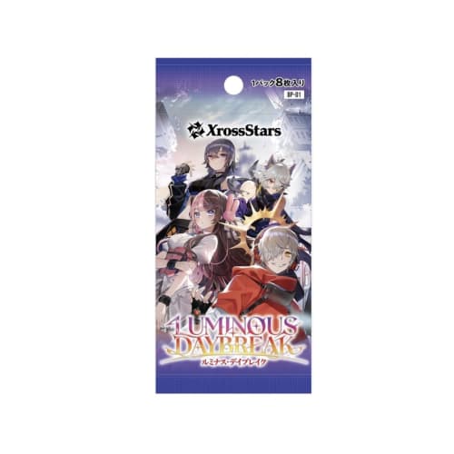 [Single Pack] Xross Stars Booster Pack Vol. 1 Luminous Daybreak (If you would like to purchase the box, please purchase it from the box page)