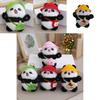 Bezaubernder Kawaii Plüsch Panda Schlüsselanhänger Weiches Niedliches Spielzeug Für Taschen Und Accessoires