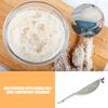 New Pot Strainer Plastic Crescent Pan Strainer with Handle Silicone for Water Filters Rice, Fruit Pasta Colander Kitchen Gadgets
