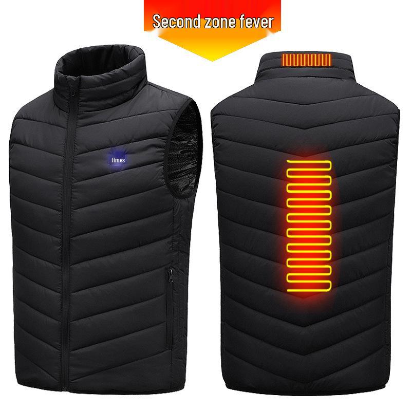 Smart Heating Vest with Graphene Technology – Available In 9, 13, 15, and 17 Heating Areas for Men & Women