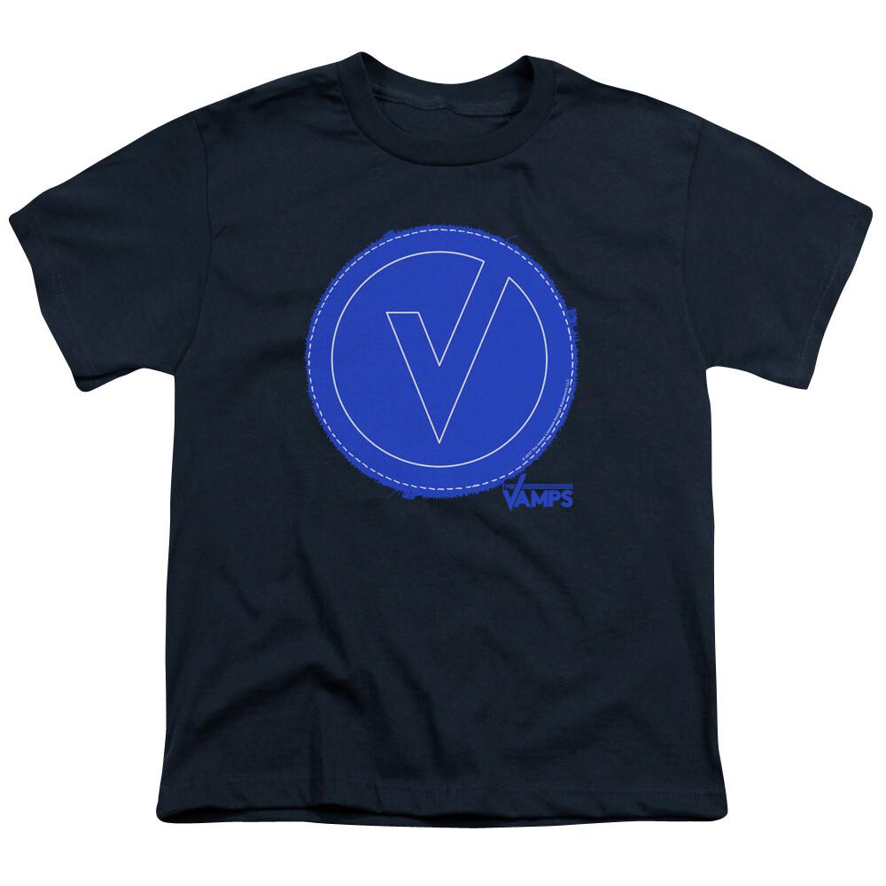 26 The Vamps Frayed Patch Kids Youth T Shirt Licensed Music Rock Band Tee Black Unisex T-Shirt XL