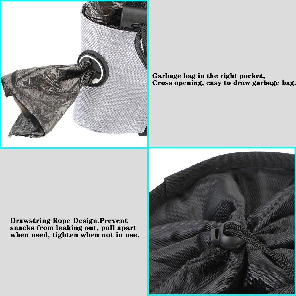 Container Feeding Bag Snack Reward Dog Treat Pouch Pet Supplies Pet Trainer Waist Bag Dog Treat Bag