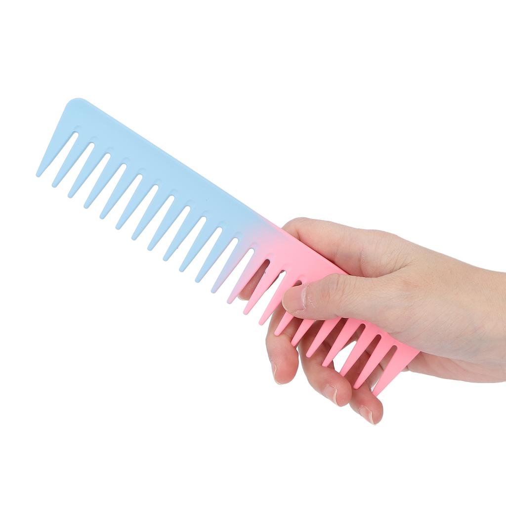Wide Tooth Comb No Handle Hair Detangling Detangler Styling Shampoo Comb for Curly Hair Wet Dry Hair