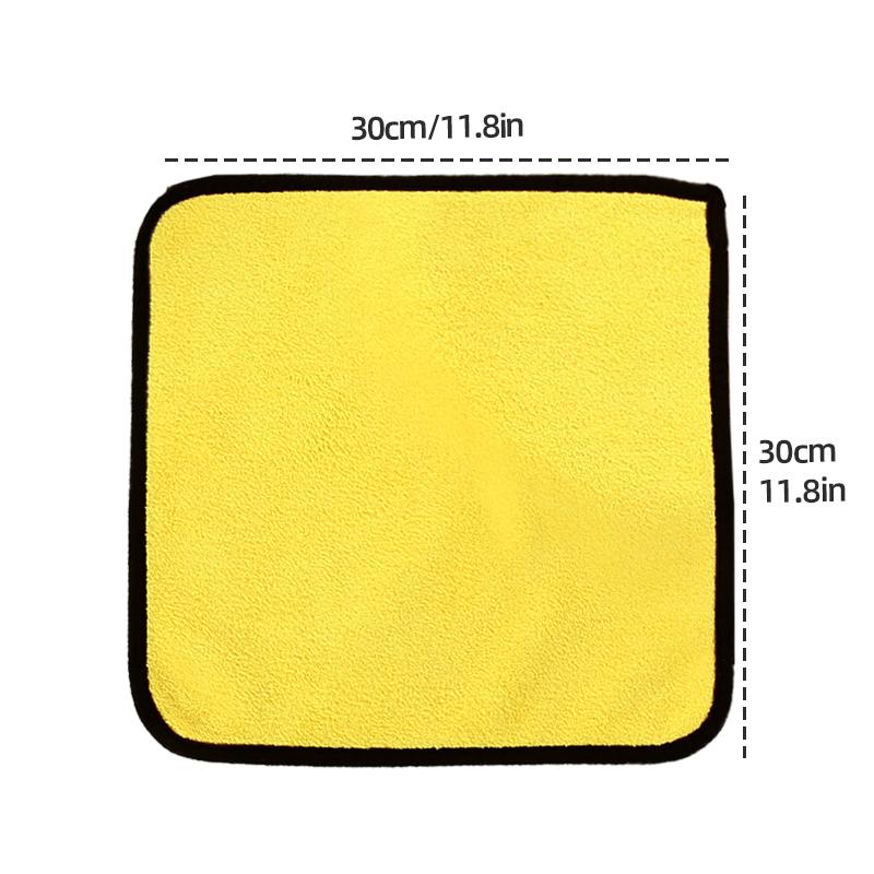 3/5/10 Pcs of ultra-fine fiber car cleaning towels, suitable for car detail treatment, with strong water absorption