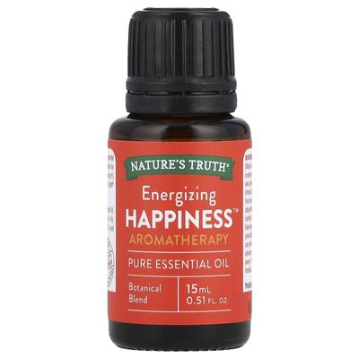 Pure Essential Oils, Energizing Happiness, 15Ml(0.51Fl Oz)
